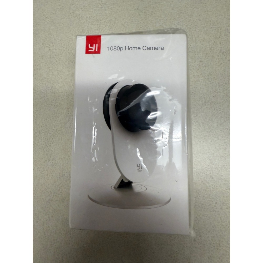 YI 1080p Home Camera Security White Wide Angle Night Vision 2 Way Audio - Picture 2 of 4